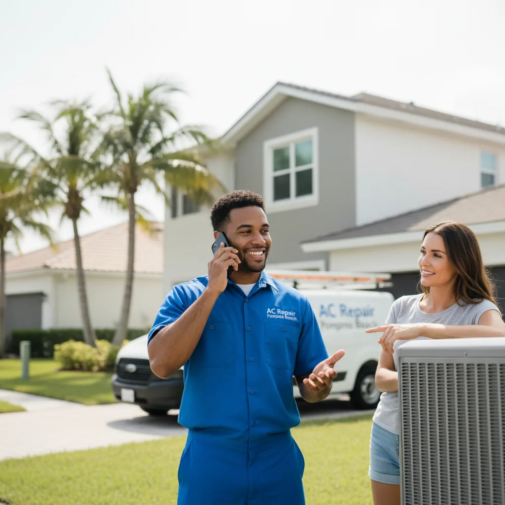 AC Repair Pompano Beach customer support in San Augustine